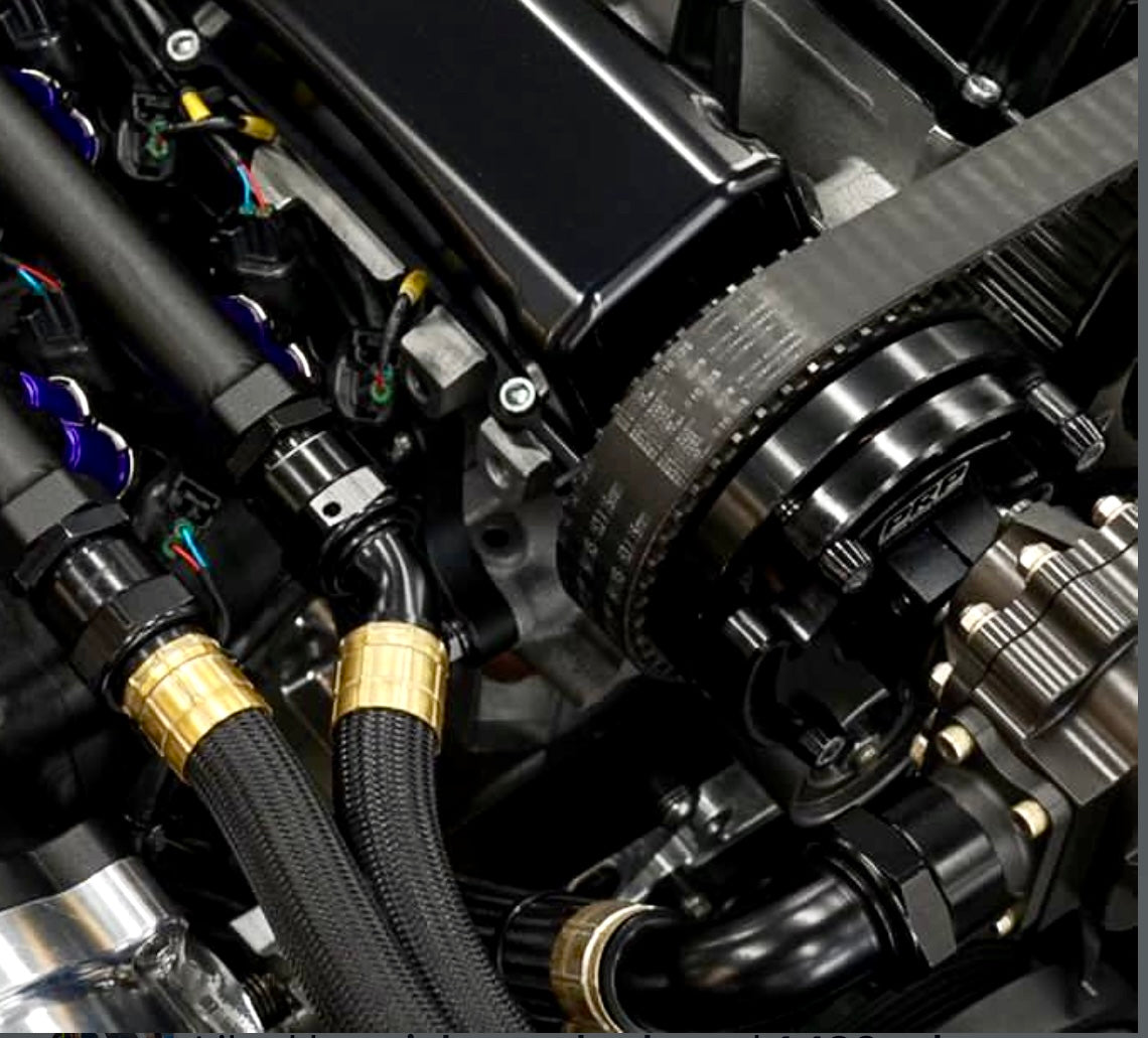 PRP Timing Mark Backing Plate to suit Nissan RB25 — Platinum
