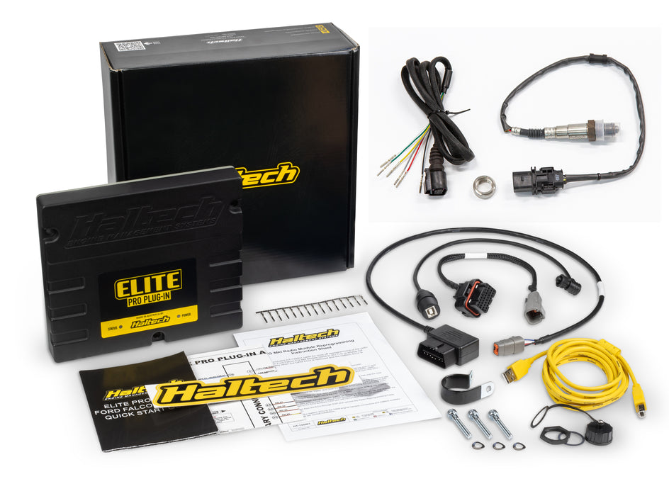 HT-154006 Elite PRO Plug-in ECU - Ford Falcon i6 "Barra" + Onboard Wideband Sensor Kit
