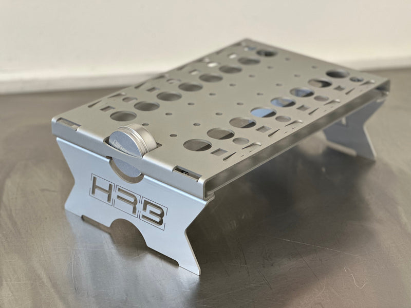 HRB Nissan SR valve train organizer - front