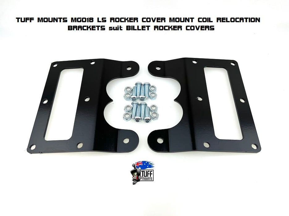 LS Coil Relocation Bracket, Compact Rocker Cover Mount.