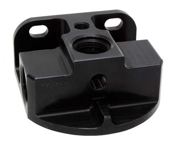 Oil Filter Adapter, Oil Filter Remote Mount, Side Port, 13/16 In -16, 3/4 In -16, 22mm Thread