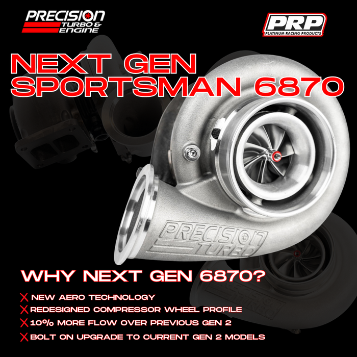 Street and Race Turbocharger - Sportsman Next Gen 6870