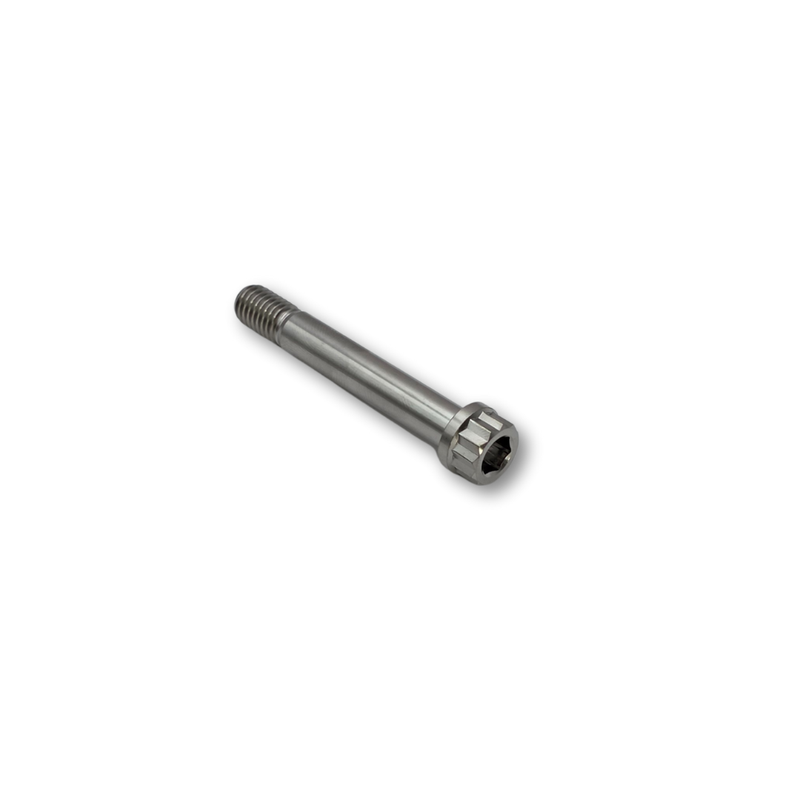 M10x66.85 P1.50 Flange Titanium Bolt 12 Point - 13 A/F - 52mm Shank