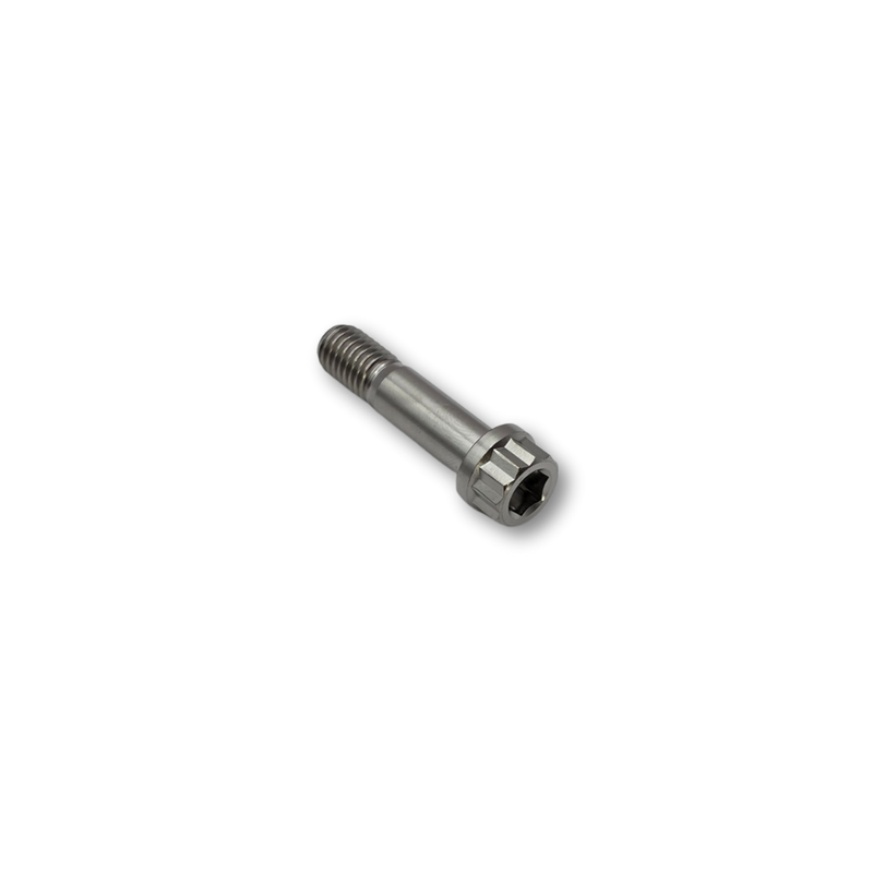 M10x41 P1.50 Flange Titanium Bolt 12 Point - 13 A/F - 27mm Shank