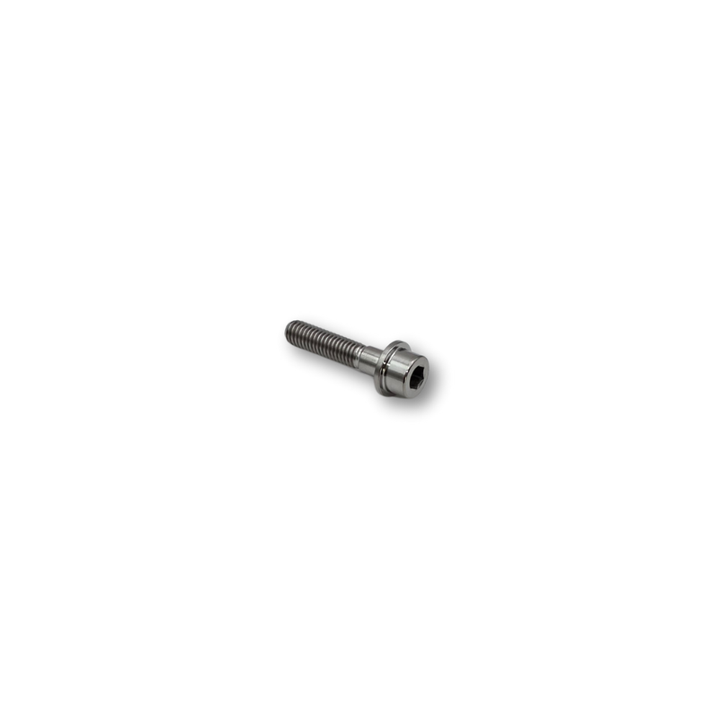 M6x27.3 P1.0 Flange Titanium Bolt 6 Point - 5.1 A/F - 6.8mm Shank