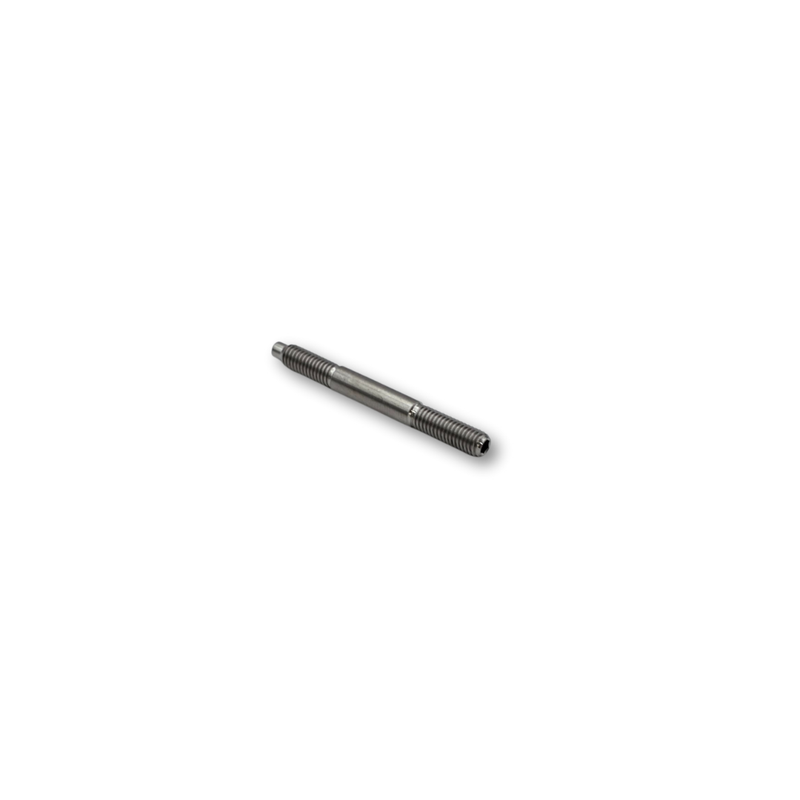 M6x60.75 P1.0 Dual Sided Titanium Stud 6.0mm Internal Hex