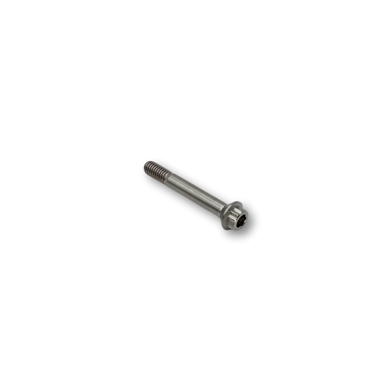 M6×40 P1.0 Counter Sunk Titanium Bolt 12 Point - 5.1 A/F 28mm Shank