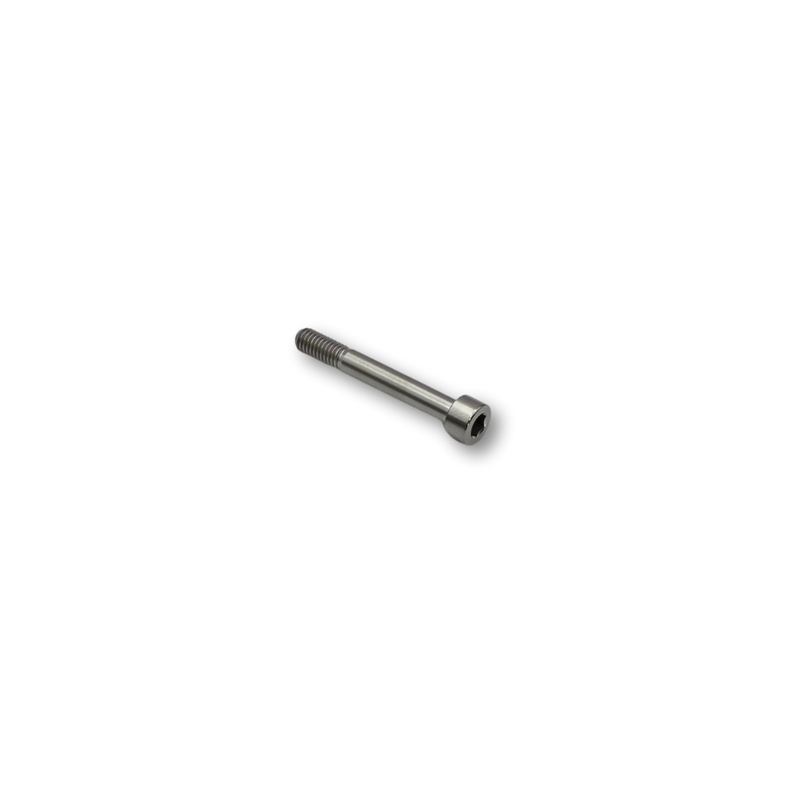 M6x44 P1.0 Socket Head Titanium Bolt Internal Hex  - 5.1 A/F 33.25mm Shank