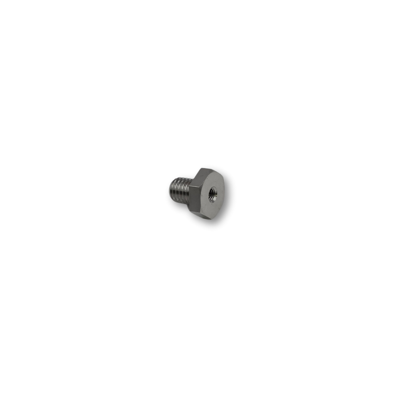 M10 x 17mm P1.5 to M5 P0.8 Through Titanium Bolt