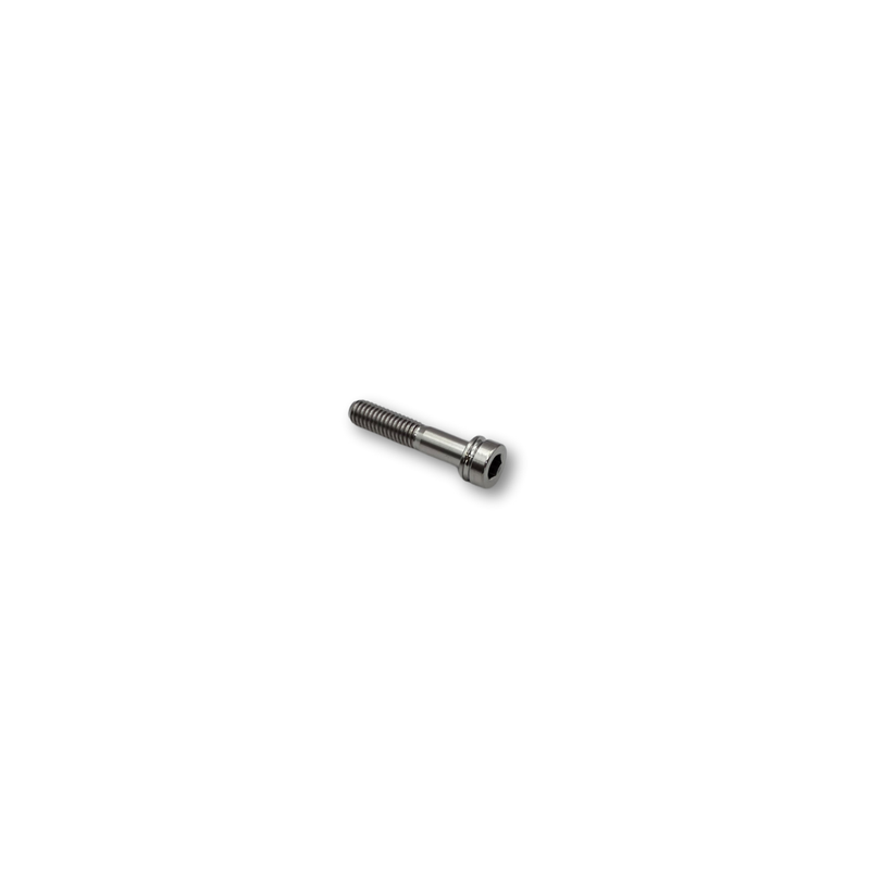 M6 x 29 Custom Cap Head Titanium Bolt - 5 A/F 12mm Shank