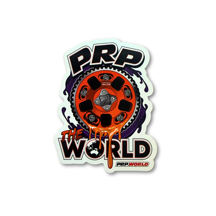 PRP Orange Cam Gear Drip Sticker