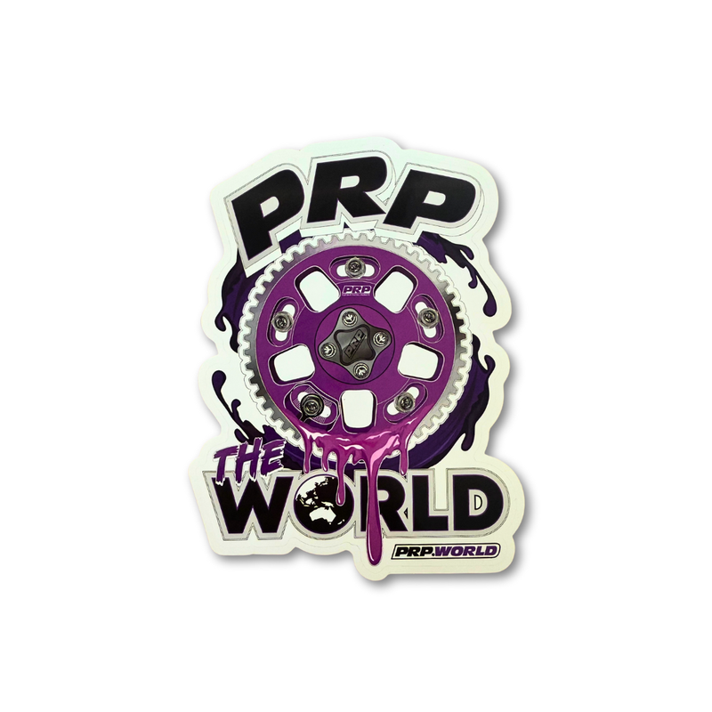 PRP Purple Cam Gear Drip Sticker