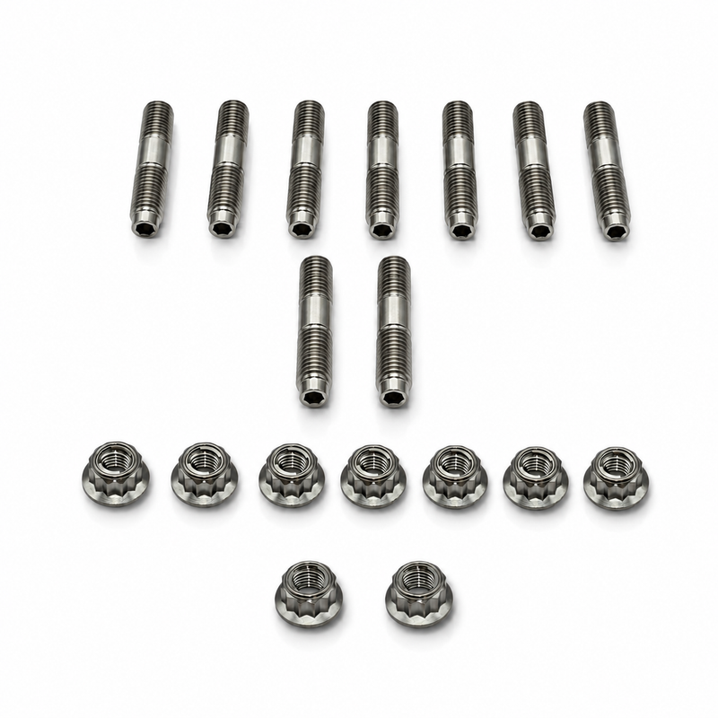 PRP Pro Series Inconel Exhaust Manifold Stud Kit - Mitsubishi Evo 4G63