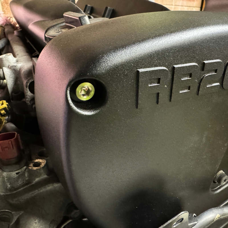 Upper Cam Cover Titanium Hardware - Nissan RB