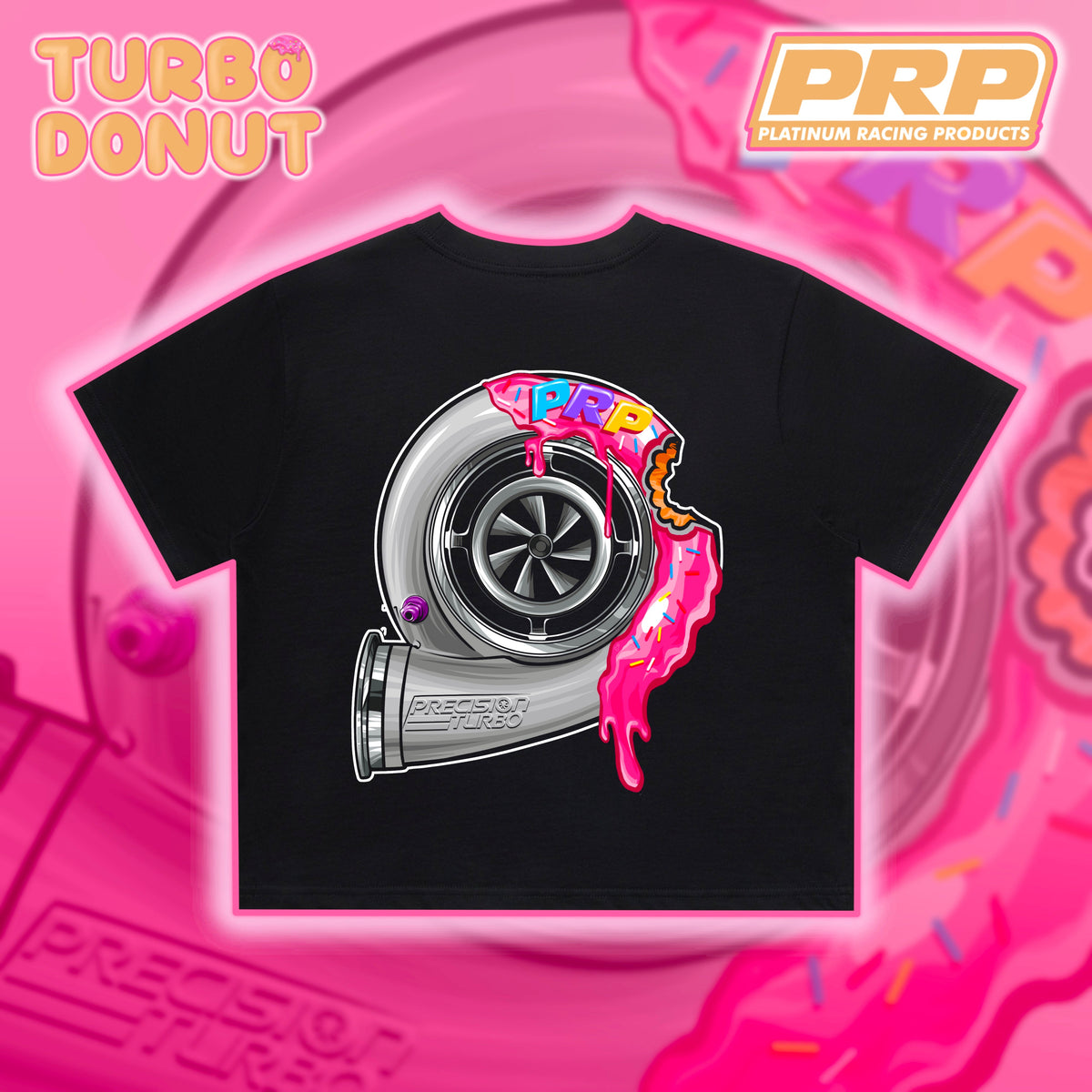 PRP Donut Croptop — Platinum Racing Products