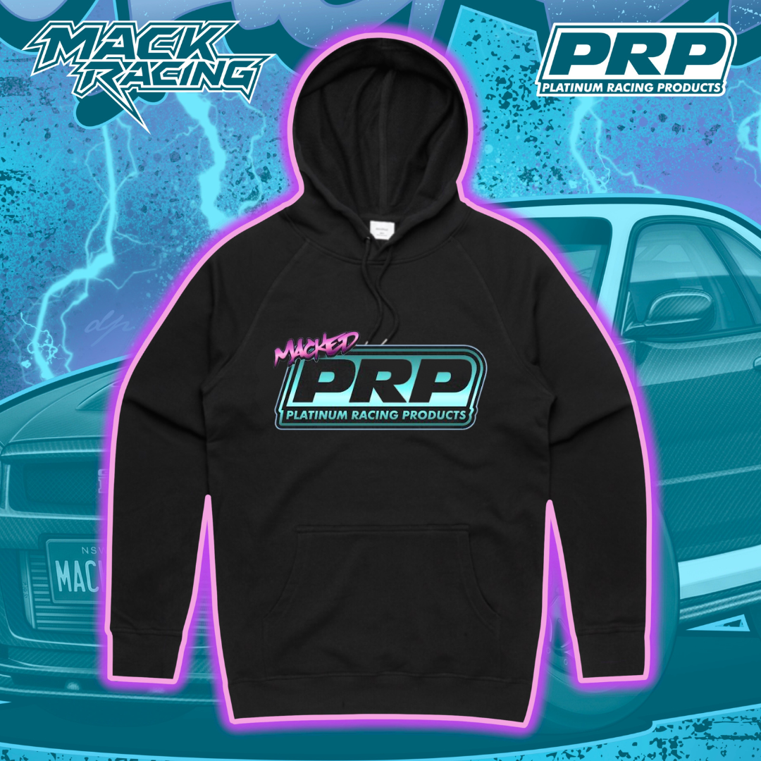 PRP Macked 'Chibi Style' Black Hoodie — Platinum Racing Products