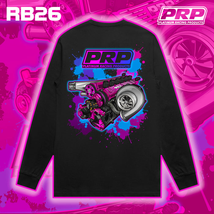 PRP RB26 Pink Engine Longsleeve Shirt