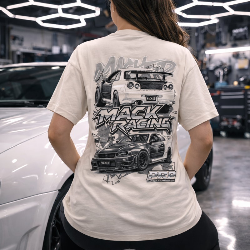 Macked Racing MACKED - PRP Sketch Series Shirt — Platinum Racing Products
