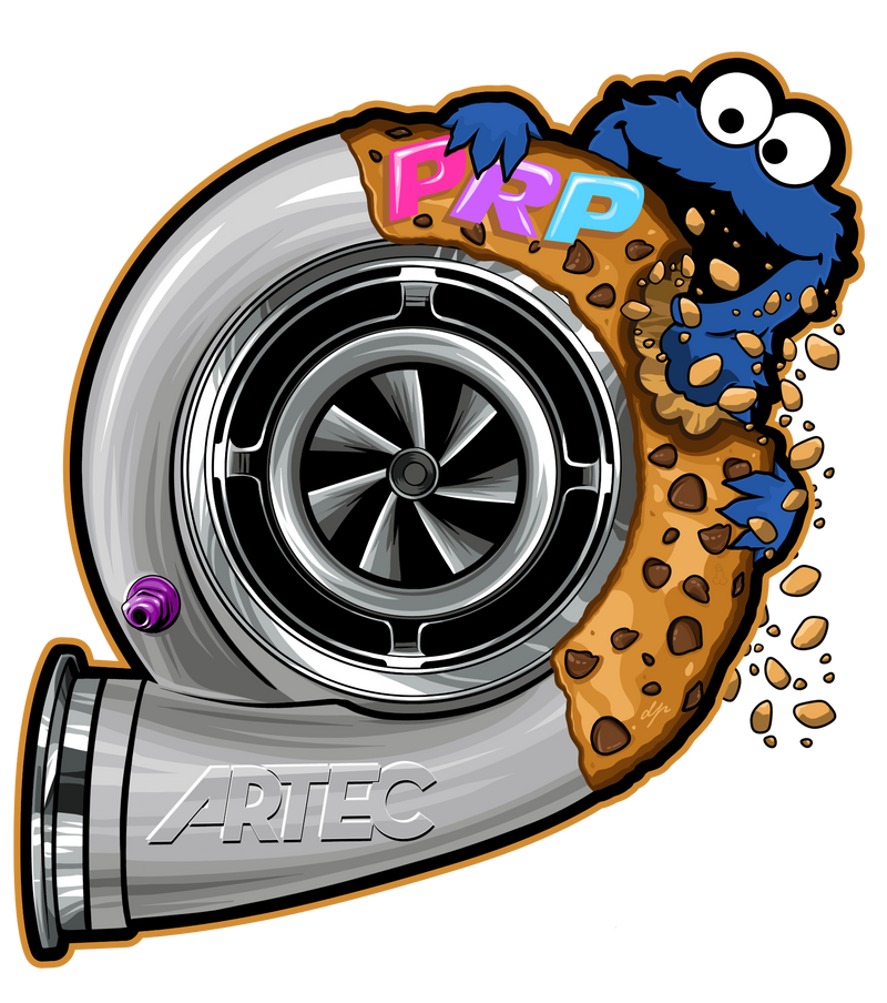 PRP Cookie Turbo Sticker