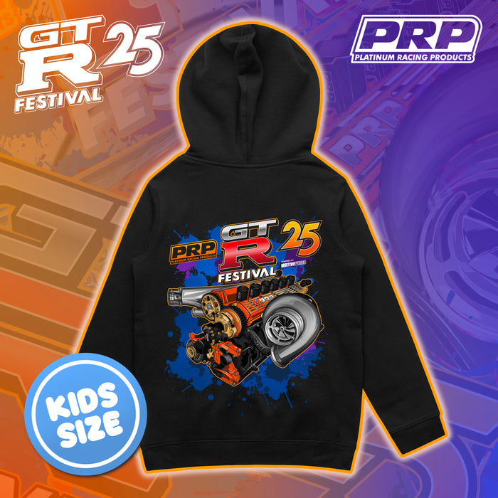 PRP 2025 GTR Festival Engine Kids Hoodie