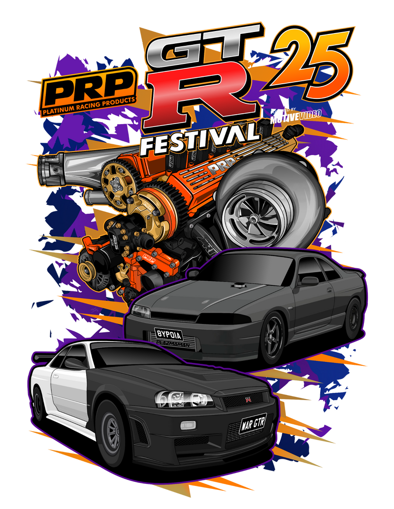 PRP GTR Festival USA 24 Sticker