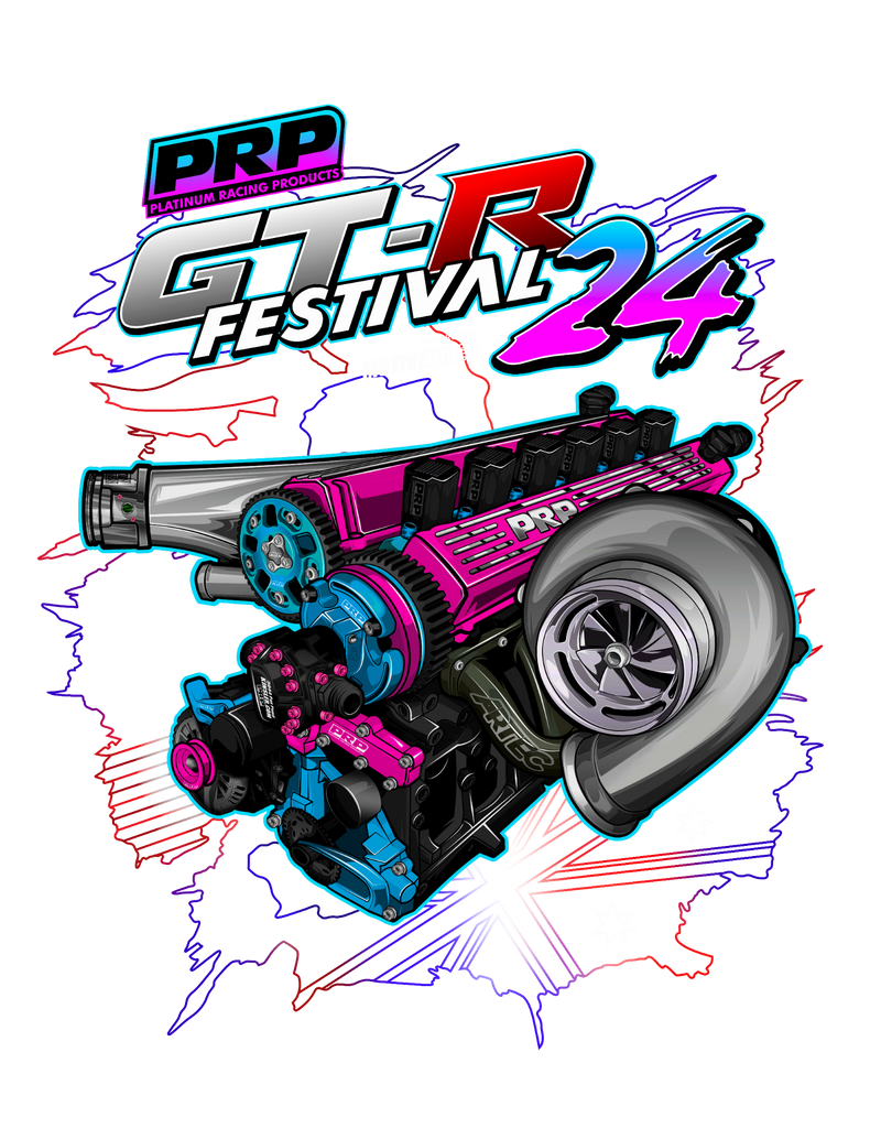 PRP GTR Festival AU 24 Sticker