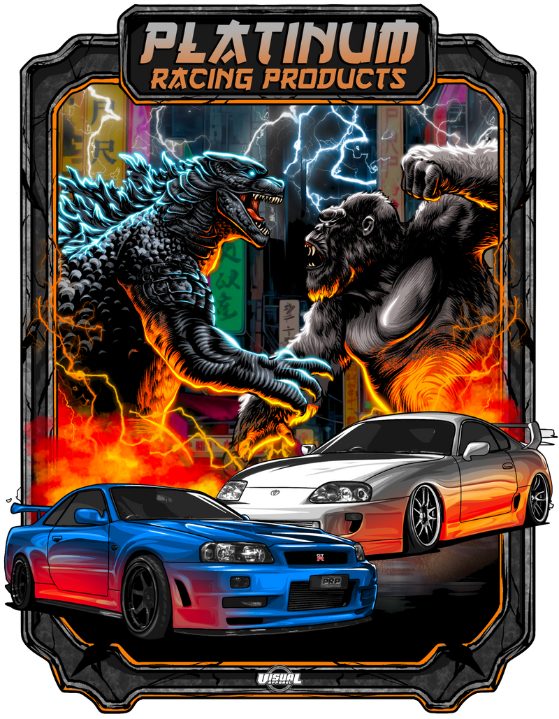 PRP Godzilla Vs Kong Sticker