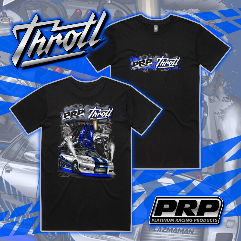 PRP Throtl R34 GT-R Black Kids Shirt