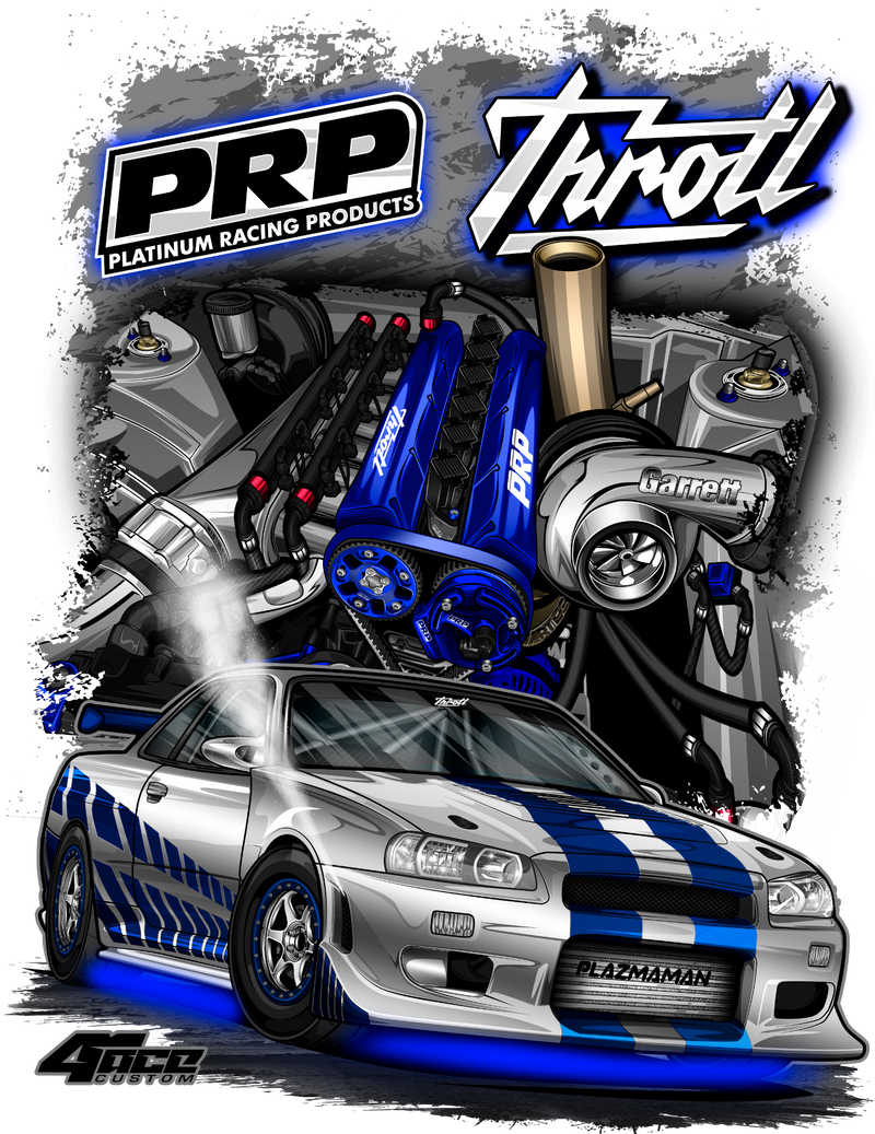PRP Throtl Sticker