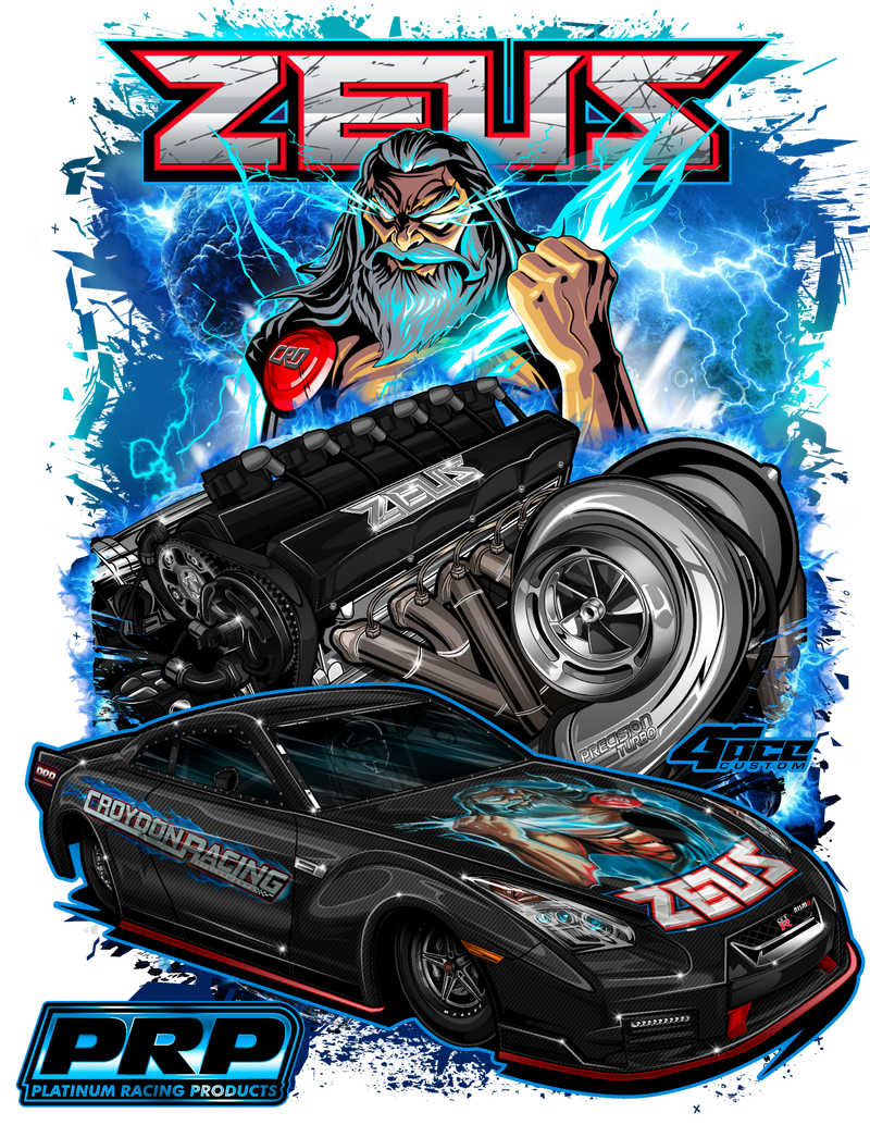 PRP Zeus Sticker
