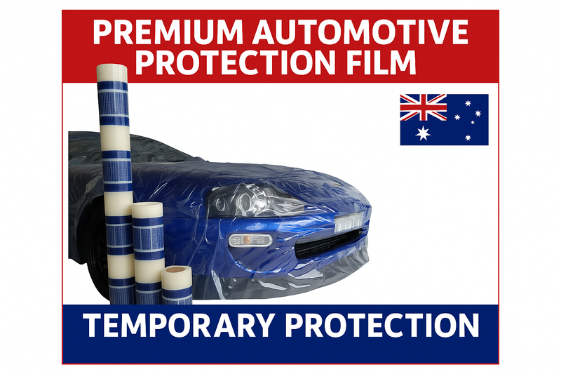 Temporary Car Protection Film 75 Mic Clear Wrap Roll 1200mm – Paint & Surface Protection