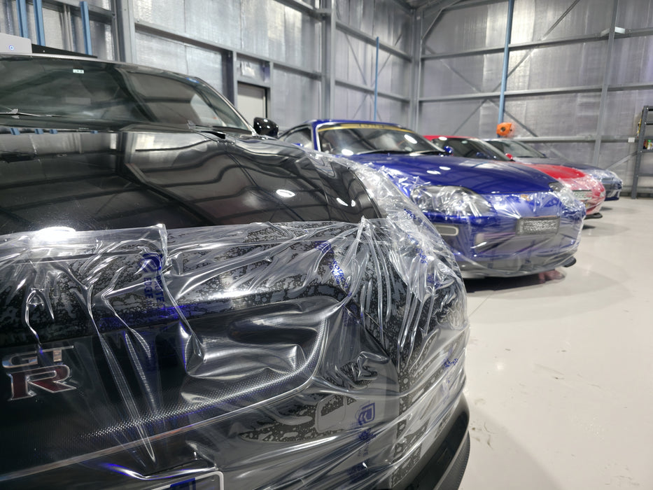 Protective Film UV Stable Clear 75Mic - 1200mm Wide