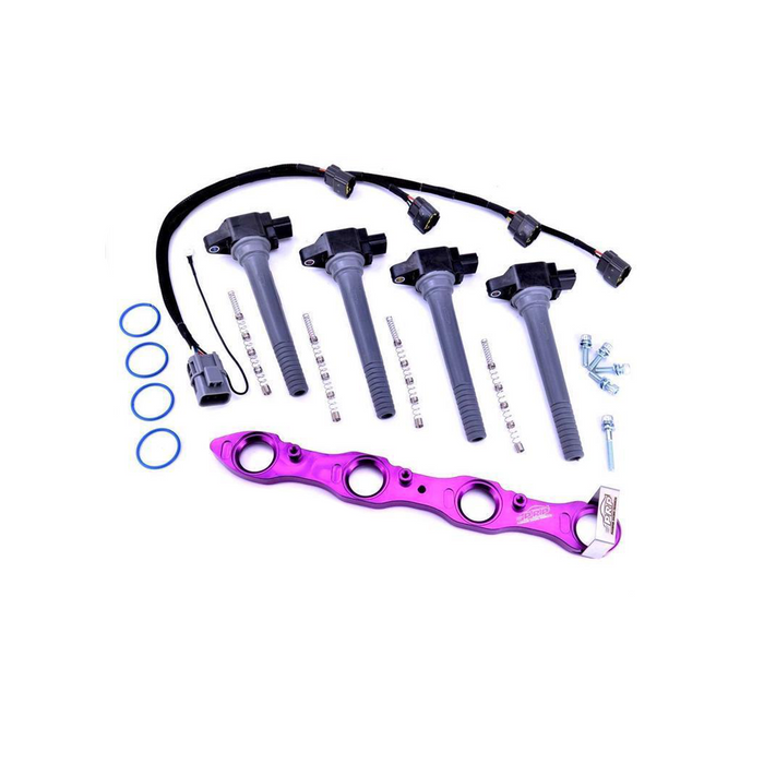 Nissan SR20 Coil Kit for Series 2 S14, S15, 180 Type X - Small Hole Rocker Cover
