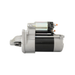 Car starter motor on a white background