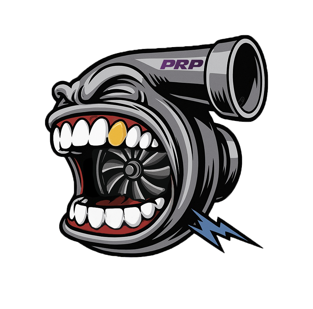 PRP Screaming Turbo Sticker — Platinum Racing Products