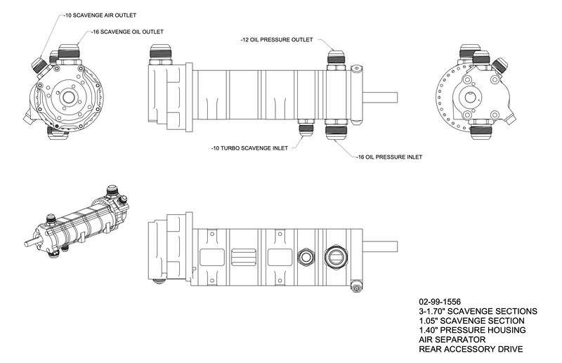 PRP Dry Sump System - Nissan RB 4WD