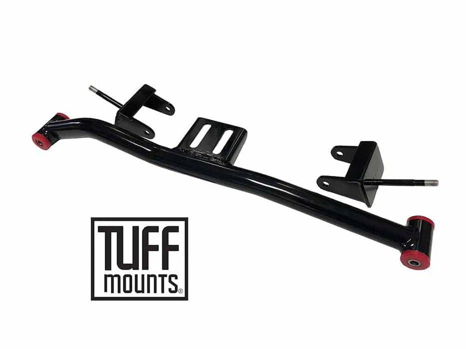 Tuff Mounts Tubular Gearbox Crossmemberfor T400 in 79-93 MUSTANG FOX BODY BARRA Conversion
