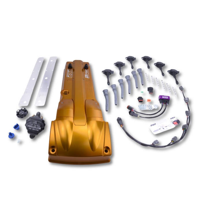 Ford Barra Billet Rocker Cover and Integrated Coil kit