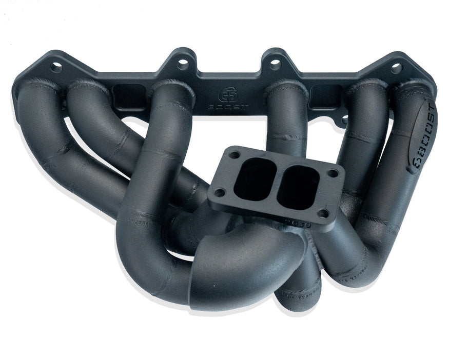 JDM Cast Iron T3/T4 Turbo Manifold For Toyota 1ZZ-FE & 2ZZ-GE Engines - Strong Design
