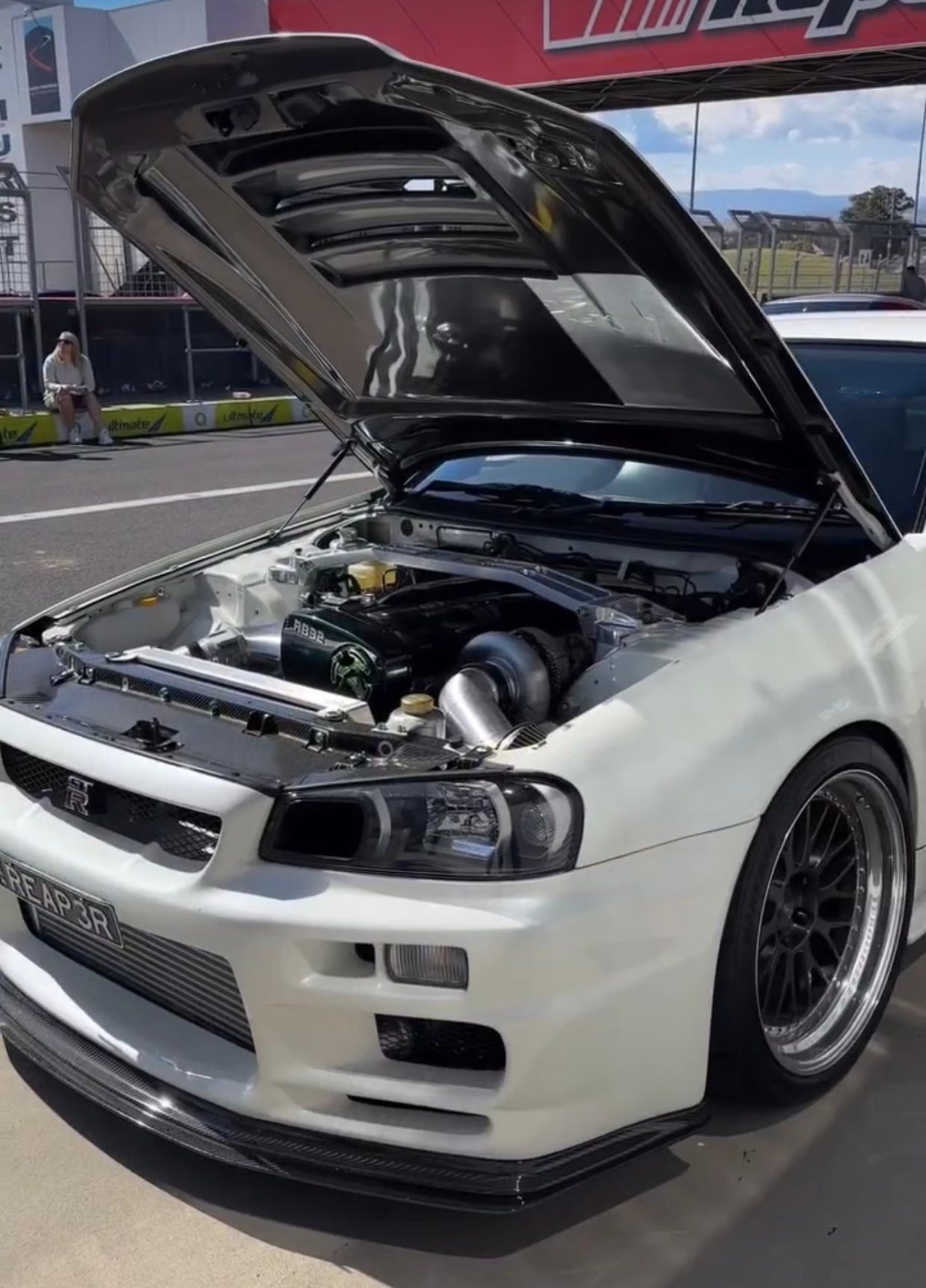 Check Engine Light R34 Gtr Carbon Composite Ducted Drag Light - Nissan R34 Skyline — Platinum ...