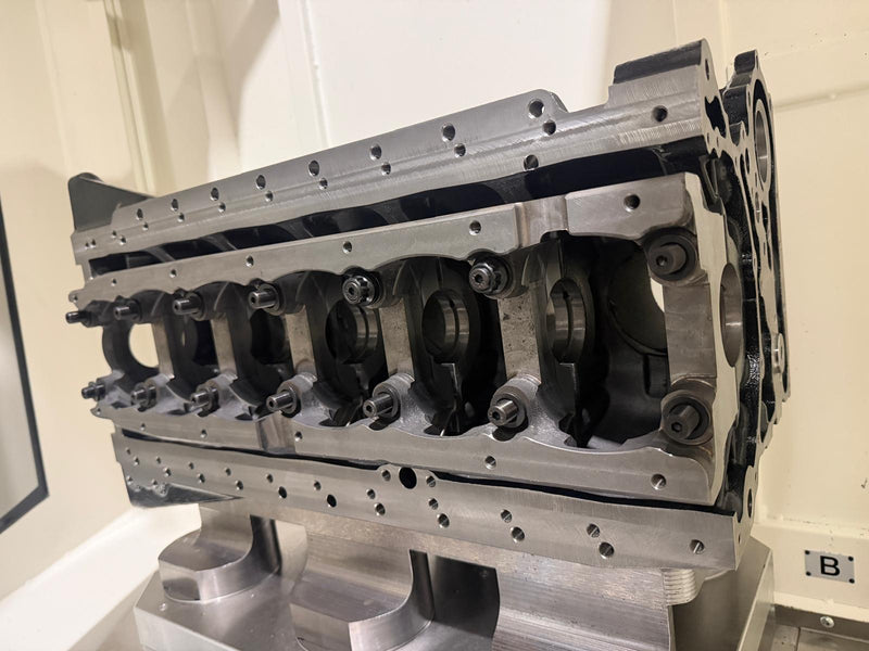 PRP R0 RB26 Engine Block Main Cap Cradle