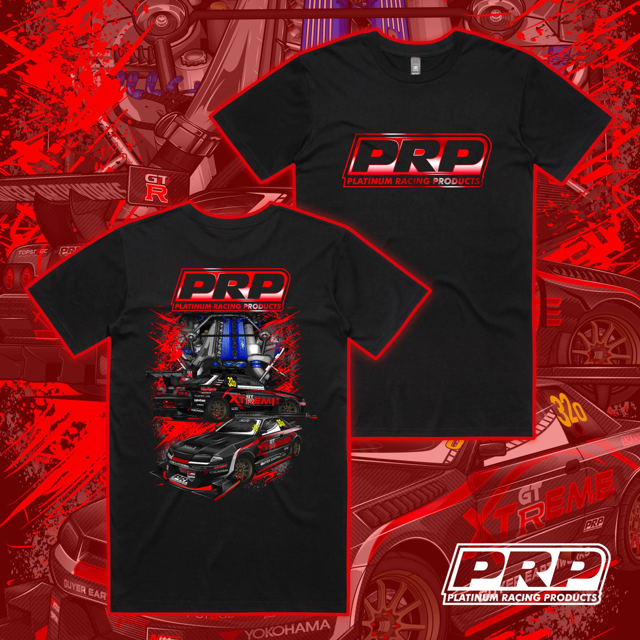 PRP Xtreme GT-R Shirt — Platinum Racing Products
