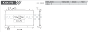 Koyorad KV062779 spec sheet — Mazda 6 / Mazda 3 MT L3K9 15 200D