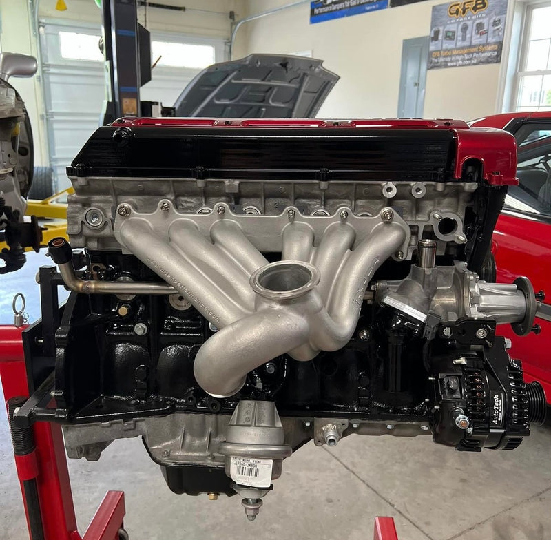 "Big Daddy" VBand Single Gate Turbo Manifold to suit Toyota 2JZ GTE