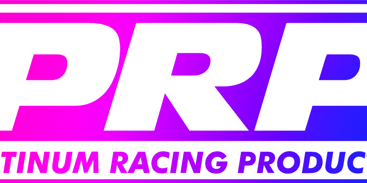 PRP Pink Logo Sticker — Platinum Racing Products