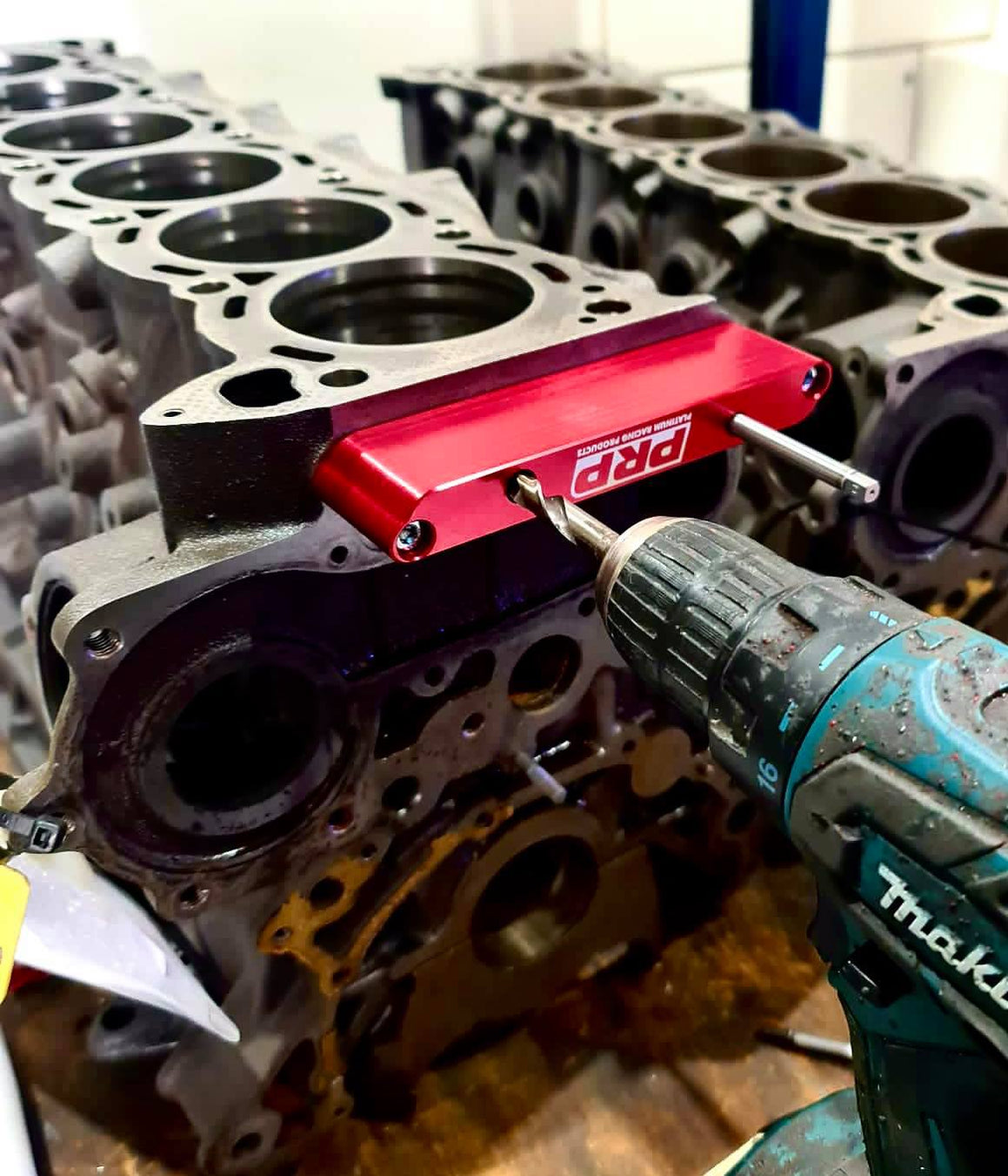 PRP Timing Belt Tensioner Drilling Tool Nissan RB30 — Platinum Racing