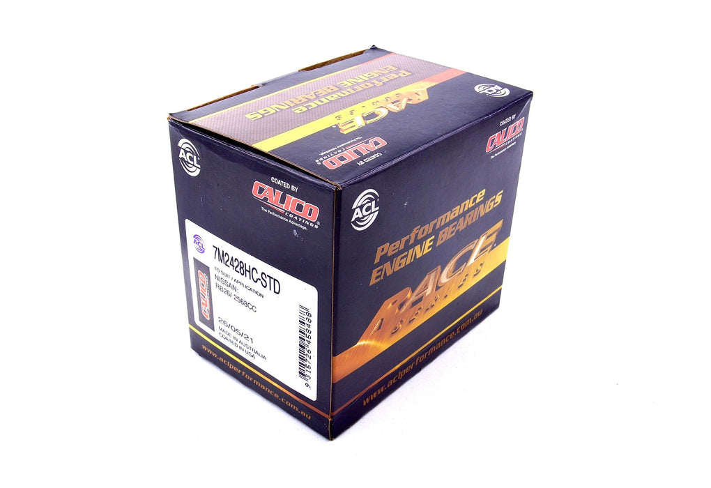 Race Series Main Bearings to suit Nissan RB25 / RB26 ( 7M2428HC-STD )
