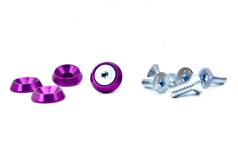 dress up bolts M6 x 20mm Countersunk Vehicle Dress Up Bolts and Washers