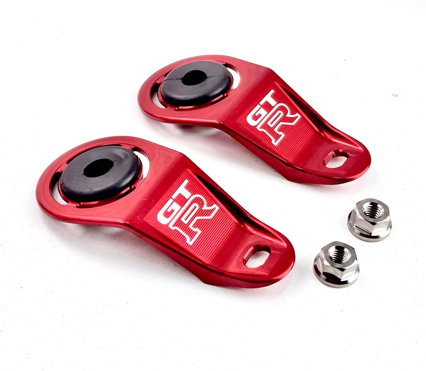 PRP Radiator Brackets inc Titanium Hardware - Nissan Skyline R34