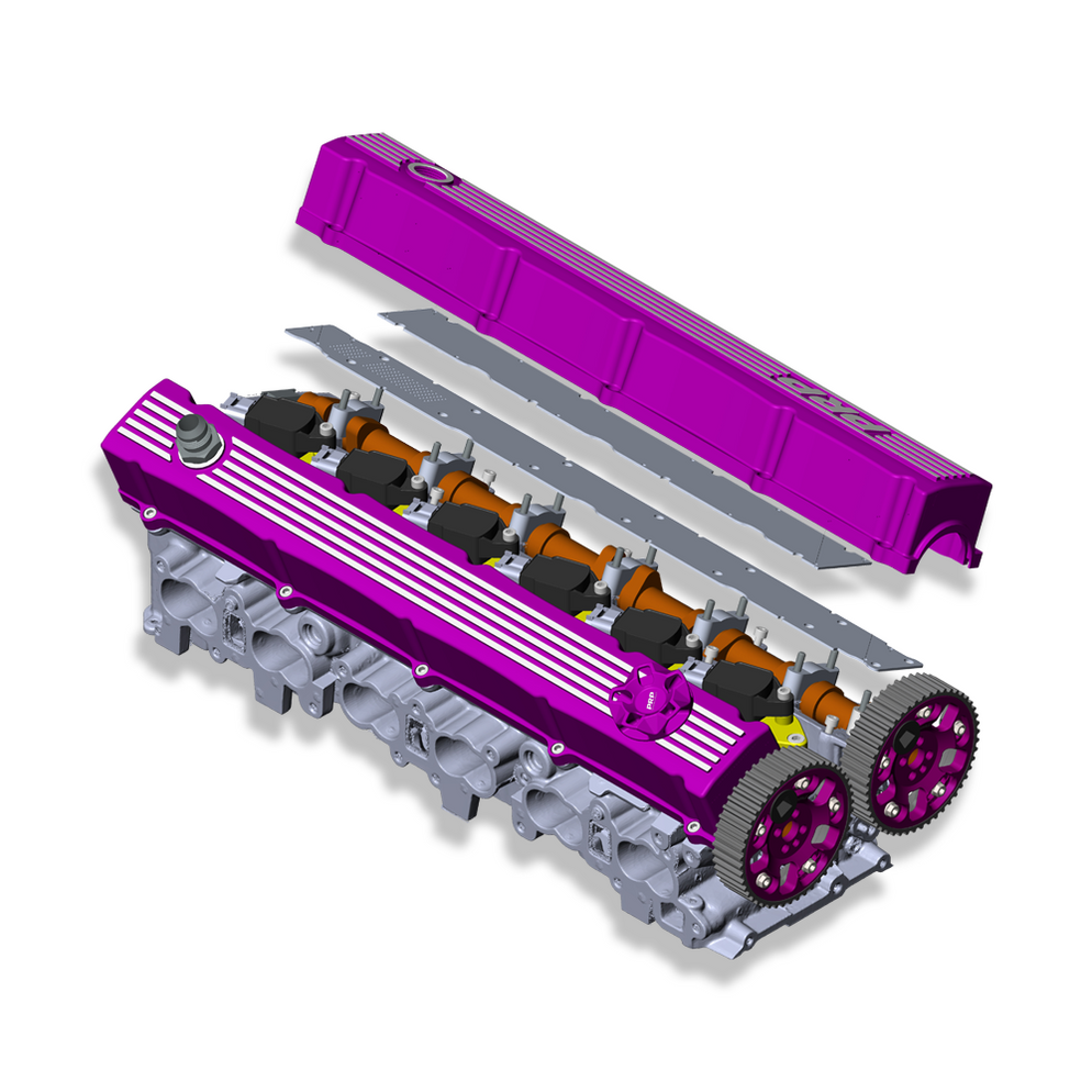 PRP Baffled Cam Covers - Nissan RB20/RB25/RB26 — Platinum Racing Products